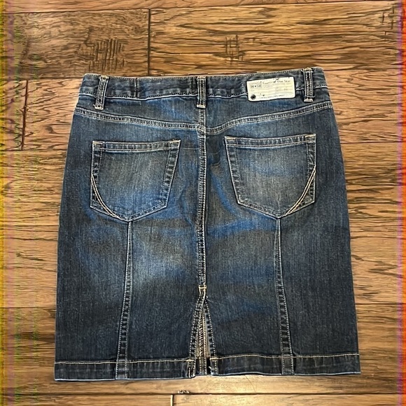Converse One Star Denim Skirt Size 4 - Picture 2 of 16